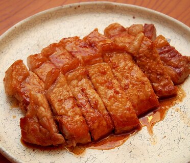 簡単お手軽豚ロースを使ったさっぱり！甘辛照り焼き